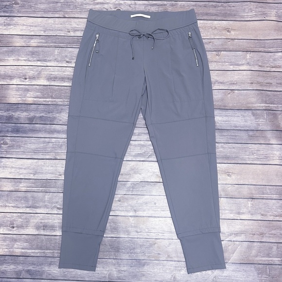Raffaello Rossi Castlerock Gray Candy Pull On Double Hem Jogger Pants 40 Medium